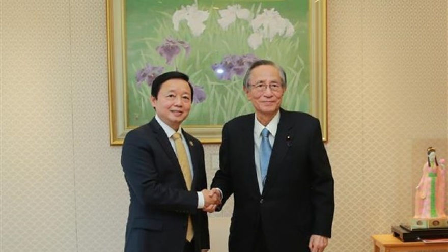 Deputy PM Tran Hong Ha meets Japanese parliamentarians in Tokyo